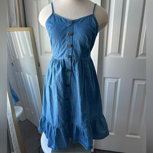 Blue women’s sun dress